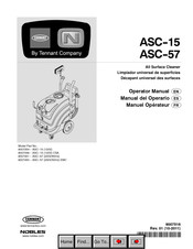 Tennant ASC-15 Manual Del Operario