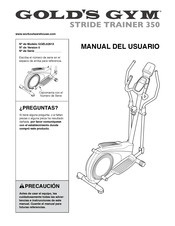 Gold's Gym STRIDE TRAINER 350 Manual Del Usuario