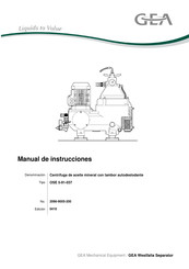 GEA OSE 5-91-037 Manual De Instrucciones