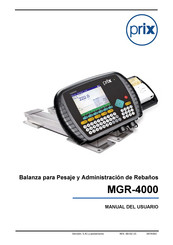 Prix MGR-4000 Manual Del Usuario