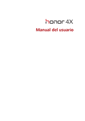 honor 4X Manual Del Usuario