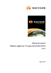 Navigon 8410 PREMIUM EDITION Manual De Usuario