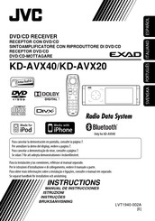 JVC KD-AVX40 Manual De Instrucciones