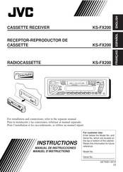 JVC KS-FX200J Manual De Instrucciones