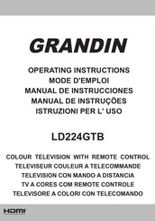 Grandin LD224GTB Manual De Instrucciones