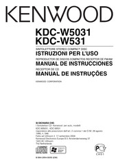 Kenwood KDC-W531 Manual De Instrucciones