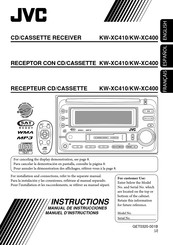 JVC KW-XC410 Manual De Instrucciones