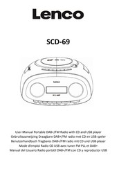 Lenco SCD-69 Manual Del Usuario