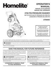 Homelite UT80993 Manual Del Operador