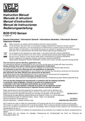 Velp Scientifica BOD EVO Sensor Manual De Instrucciones