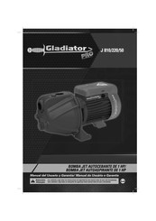 Gladiator PRO J 810/220/50 Manual Del Usuario Y Garantía