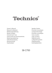 Technics SB-C700 Instrucciones De Funcionamiento