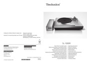 Technics SL-1000R Instrucciones De Funcionamiento