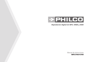 Philco MP2700 Manual De Instrucciones