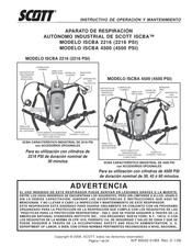 SCOTT HEALTH & SAFETY ISCBA 2216 PSI Instructivo De Operación