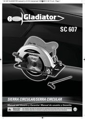 Gladiator SC 607 Manual Del Usuario