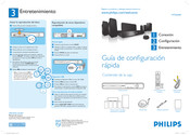 Philips HTS3264D Guía De Configuración Rápida