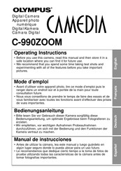 Olympus Camedia C-990ZOOM Manual De Instrucciones