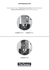 La Pavoni PCN Instrucciones De Uso