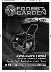 Forest & Garden GI 10300/220/50 Manual Del Usuario