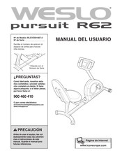 Weslo WLEVEX91807.0 Manual Del Usuario