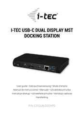 i-tec C31DUALDOCKPD Manual De Instrucciones