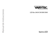 thomann Varytec LED Bar 240/8 WW DMX Manual De Instrucciones