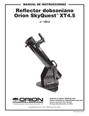 Orion skyQuest Xt4.5 Manual De Instrucciones