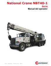 Manitowoc National Crane NBT40-1 Serie Manual Del Operador