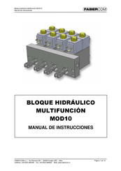 FABER-COM MOD10 Manual De Instrucciones