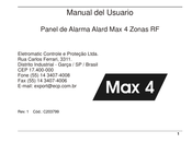 Alard Max 4 Zonas RF Manual Del Usuario