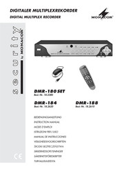 Monacor DMR-180 SET Manual De Instrucciones
