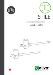 oliva automatismos STILE 424 Manual De Instrucciones