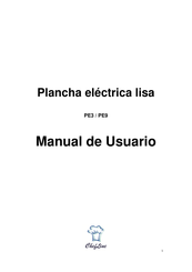 ChefLine PE9 Manual De Usuario