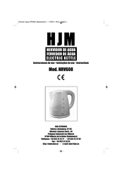 HJM HRV608 Instrucciones De Uso