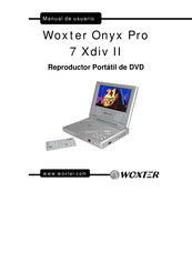 WOXTER Onyx Pro 7 Xdiv II Manual De Usuario