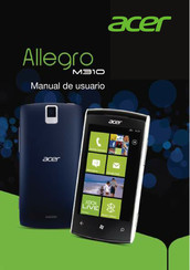 Acer Allegro M310 Manual De Usuario