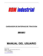 ROM industrial BLUE 3 Serie Manual Del Usuario