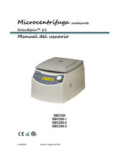 Select BioProducts SBC250 Manual Del Usuario