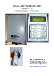 SE Electrónica CP-1550 Instrucciones De Uso