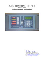 SE Electrónica P-8100 Instrucciones De Uso