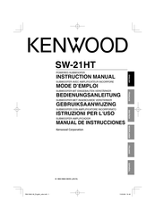 Kenwood SW-21HT Manual De Instrucciones