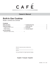 Cafe CGP95362MS1 Manual Del Propietário