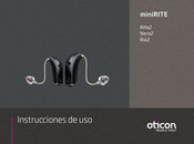 Oticon miniRITE Nera2 Instrucciones De Uso