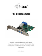 i-tec PCE22U3 Manual De Instrucciones