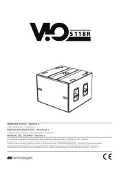 dBTechnologies VIO S118R Manual Del Usuario