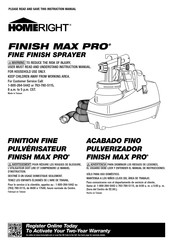 Homeright FINISH MAX PRO Manual De Instrucciones