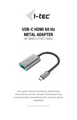 i-tec C31METALHDMI60HZ Manual De Instrucciones