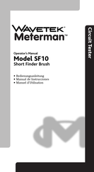 Wavetek Meterman SF10 Manual De Instrucciones