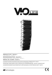 dBTechnologies VIO L210 Manual Del Usuario